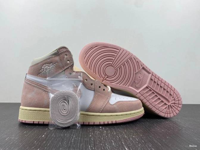 Bmlin High FD2596-600 1 Washed Retro Jordan OG (Women's) Pink Air 0711